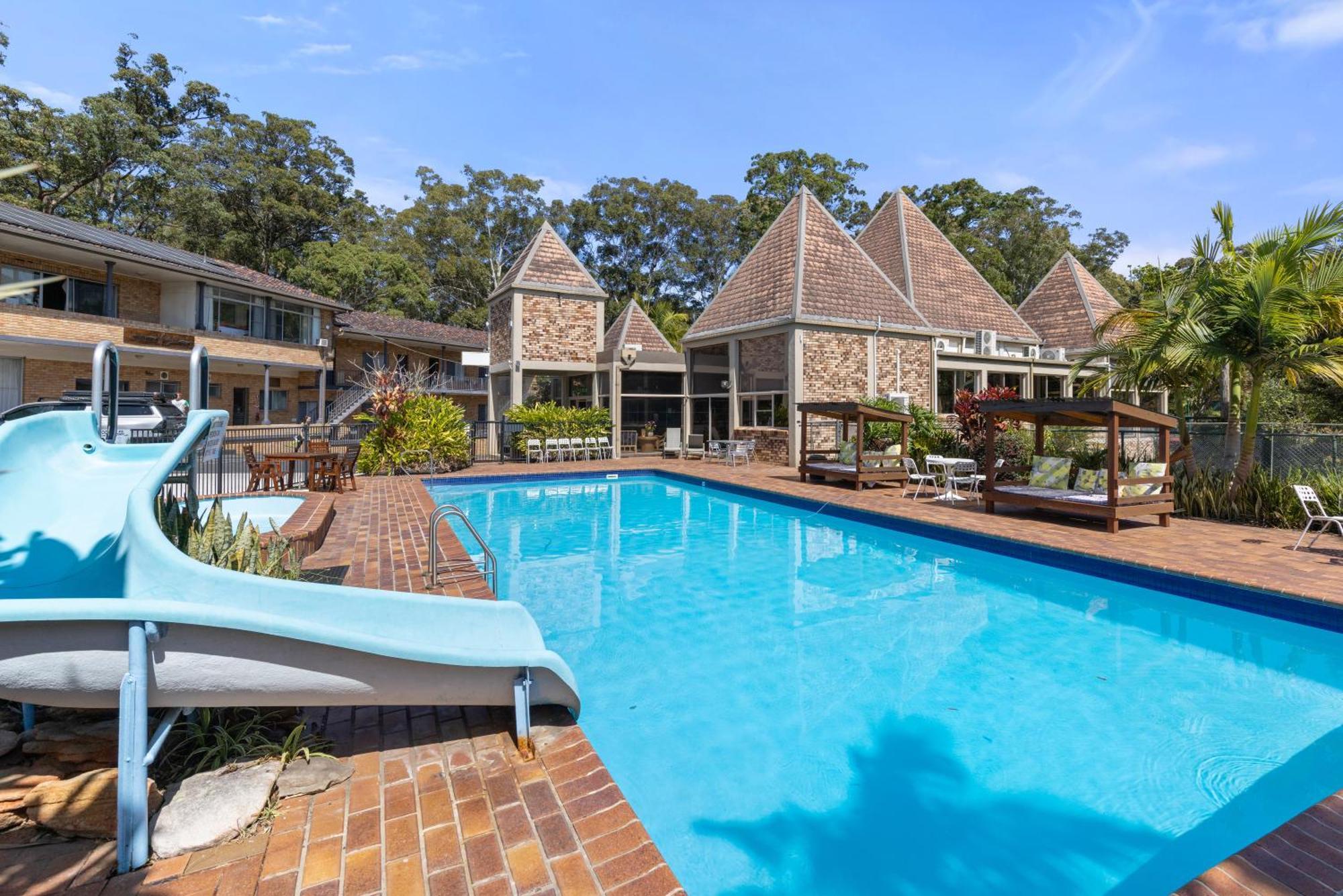 קופס הארבור Sanctuary Resort Motor Inn מראה חיצוני תמונה